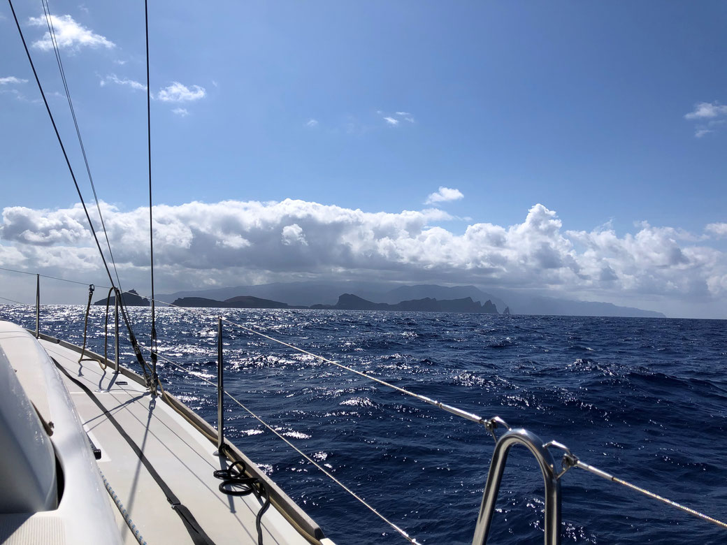 Ansteuerung Madeira von Norden aus