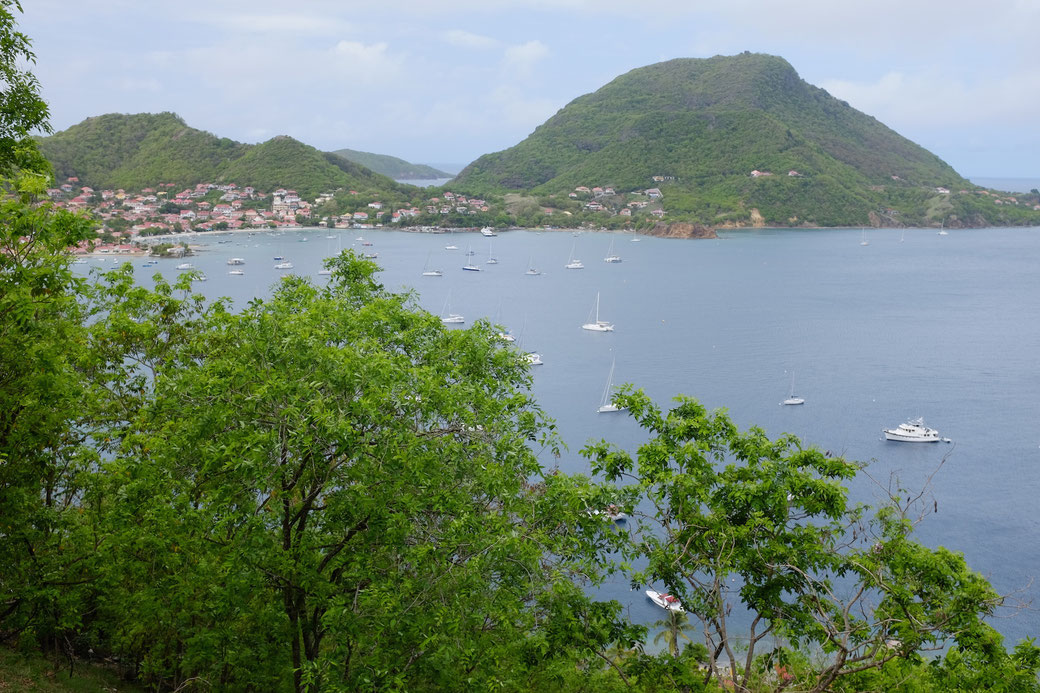 Blick auf die Bucht vor Bourg des Saintes