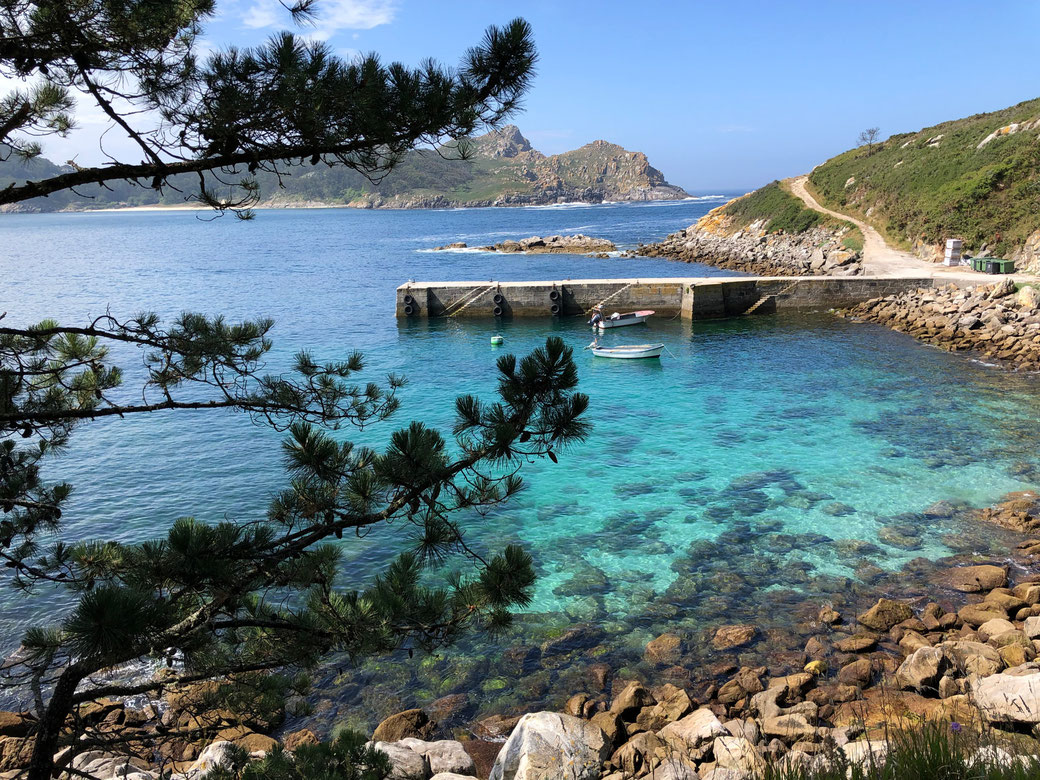 Zu Fuß auf den Islas Cies unterwegs