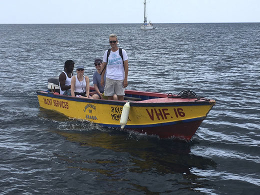 Water Taxis sind schon praktisch...